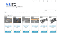 Desktop Screenshot of msitc-shop.com